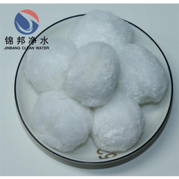 锦邦净水材料-上海普通纤维球-普通纤维球滤料