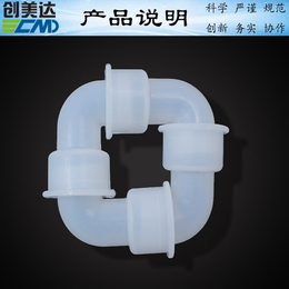 云南清洗设备问号型硅胶排气管使用注意事项清远加工定做硅胶零件
