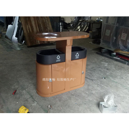 贵州垃圾桶供应 园林仿古垃圾桶 木纹垃圾箱