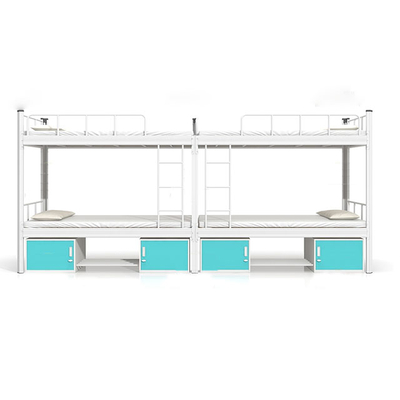 大学生双联四人钢制双层床