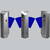 闸机翼闸-君安电子科技-闸机翼闸价格缩略图1