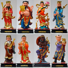 河南邓州市朋林阁大型佛像雕塑 八仙神像厂家 