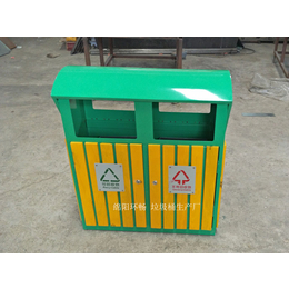 蜀南竹海垃圾桶供应 木条垃圾箱 金属环卫垃圾桶