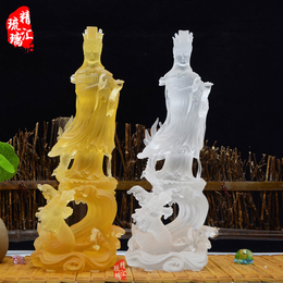 供应北京海神圣贤妈祖琉璃佛像定做大件海神圣贤妈祖佛像工厂