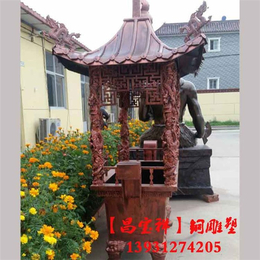龙凤铜香炉-滁州铜香炉-昌宝祥铜雕厂