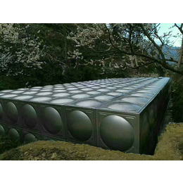铜川不锈钢水箱厂家 组合方形保温水箱价格 消防水箱304定制