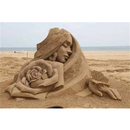 滁州沙滩沙雕价格-腾阳雕塑厂家(图)