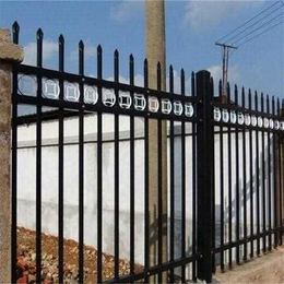 河南安全防护锌钢护栏学校防爬隔离铁艺锌钢围墙栏杆