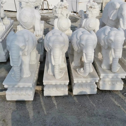 门口摆放大象雕塑厂家-金昌门口摆放大象雕塑-乾锦雕塑
