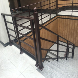 楼梯栏杆-一帆金属(图)-锌钢栏杆 楼梯栏杆 楼梯扶手