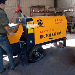 南京农村用小型混凝土输送泵产品介绍「多图」