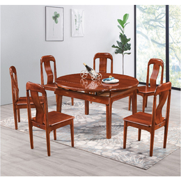 中式实木餐桌价格-实木餐桌-瑞升餐桌椅厂家*
