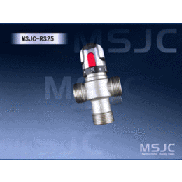 MSJC品牌DN25小型热水工程恒温阀