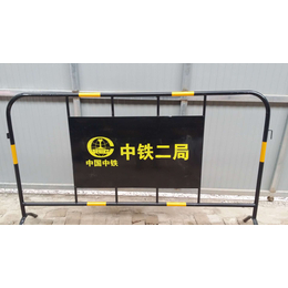 生产黑黄铁马护栏 铁马可以移动护栏 可移动护栏 临时护栏