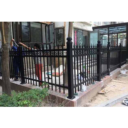 铁艺护栏花图片大全 阳江工业园围墙栏杆安装