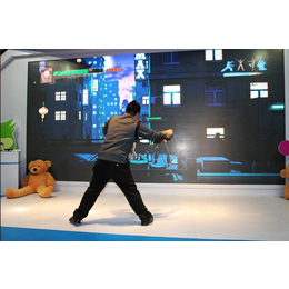 AR大屏互动体感游戏软件-展厅体感互动软件