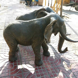 2米铜大象-河北昌宝祥铜雕-抚顺铜大象
