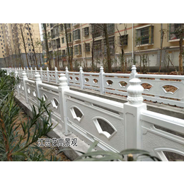 安徽蚌埠仿木栏杆护栏多少钱一米  如何安装水泥仿木护栏