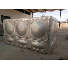 盘锦不锈钢水箱厂家 焊接消防水箱304方形双层保温水箱价格