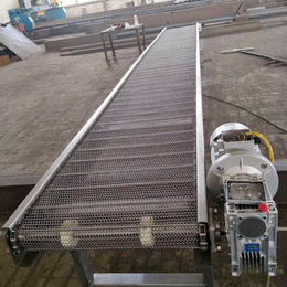 不锈钢链网输送机链板输送机生产厂家工业输送线规格定制