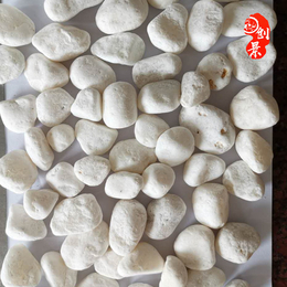 机制白色鹅卵石 广东白色鹅卵石厂家 创景奇石场鹅卵石