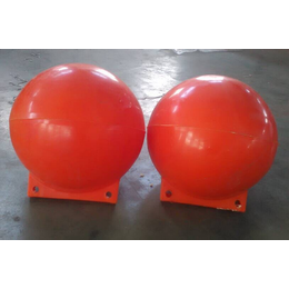  海洋浮标聚乙烯浮球 标识定位 警戒浮球 水上警示监测塑料浮球