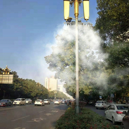 冷雾设备 高压喷雾系统 环保雾森喷雾 养殖场喷雾加湿 