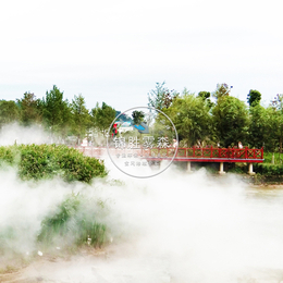 甘肃公园喷雾造景水雾景系统人造烟雾自动喷雾机