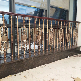 湖南金属铜楼梯单支护栏
