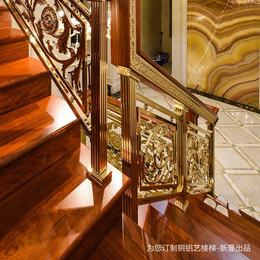 汕尾欧式铜艺浮雕楼梯扶手其背后的匠心制作