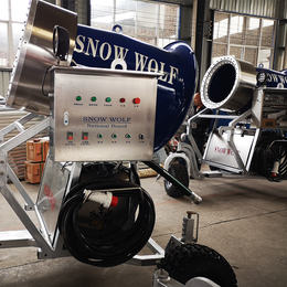 国产品牌人工造雪机新技术 远程操控大型造雪机价钱
