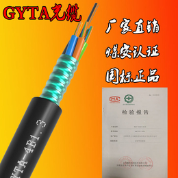 GYTA层绞式铠装光缆室外四芯单模架空光缆缩略图