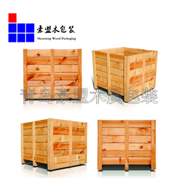 黄岛出口木箱定制 根据设备尺寸制作出口免熏蒸胶合板包装箱