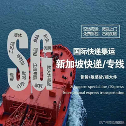  广州至新加坡海运 哪些货可以运