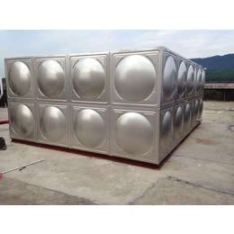 南海不锈钢水箱厂家价格 方形消防水箱304焊接式双层保温水箱