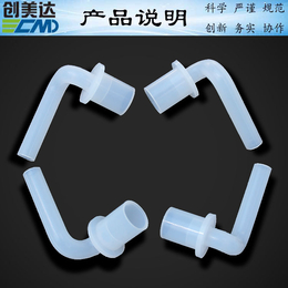 江门硅胶制品定制* 滨州增湿器硅胶异形转接套管结构简单