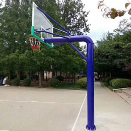 桂林篮球架的标准设计安装