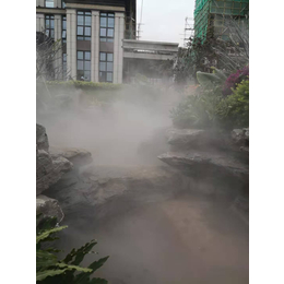 马鞍山高压喷雾设备雾森景观假山人造雾景观