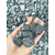 黑色砾石水洗石子深灰色石子灰色洗米石日式庭院枯山水石子缩略图1