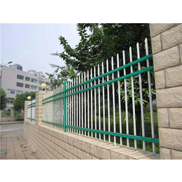 株洲安顺新材料厂家锌钢护栏围栏 三横栏围墙栏杆