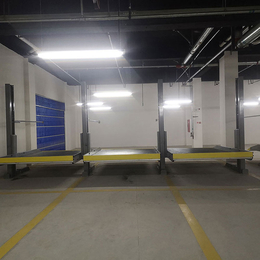 华宁四柱式车位 室内机械式停车位出租 云南简易式机械式立体车库安装