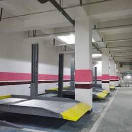湄潭县垂直升降式机械式立体停车设备 四柱机械车库出租 西安新式立体停车场安装