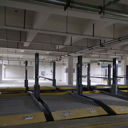昆明市俯仰车库 循环式机械停车设备回收 西安双层机械式立体停车设备安装
