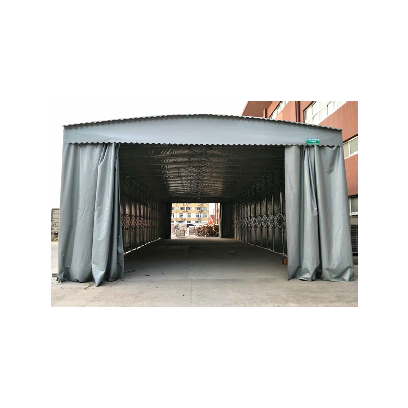 大型户外定制移动雨棚活动帐篷推拉遮阳棚