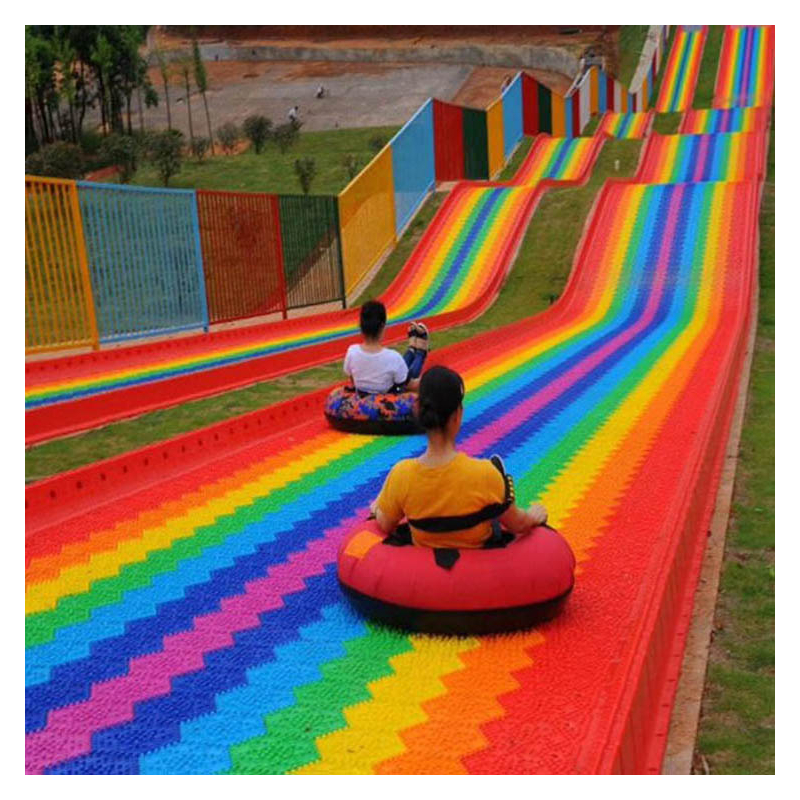 一起来玩多人道彩虹滑道 多人一起玩 金耀彩虹滑道规划设计