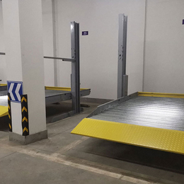 康定市两层机械立体停车设备 两柱式机械停车回收 重庆上下立体停车库安装