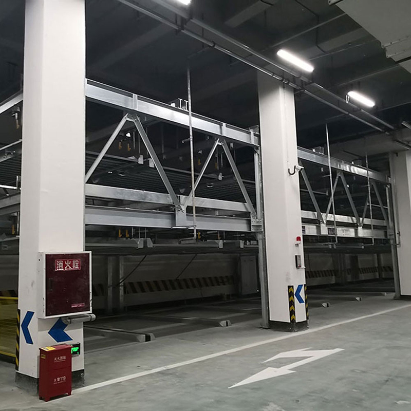 马尔康市穿越式立体停车设备厂家 两层停车立体车库加工 重庆两柱式立体车位二手