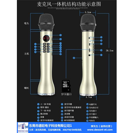 电容麦克风话筒支持定制-广州麦克风话筒-德旺电子(查看)