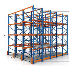 货架批发 仓库托盘货架 贯通式叉车货架 