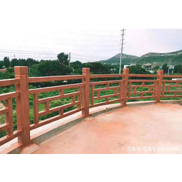 安徽水泥仿木护栏景观工程 防腐* 品质保证价格优惠